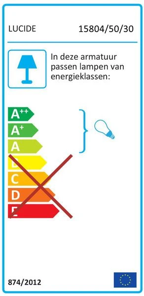 Lucide Cadix E27 Sokkellamp - 50 Cm - Zwart 6 Lucide Cadix E27 Sokkellamp - 50 Cm - Zwart - Afbeelding 6