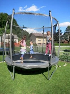 Avyna Pro-Line Trampoline Met Net En Ladder - Ø365 Cm - Grijs -Buiten En Tuinen Winkel 1900 1425 avgr 10 combi bd 1