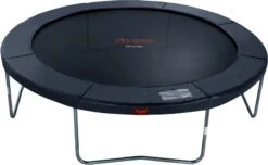 Avyna Pro-Line Trampoline Met Net En Ladder - Ø430 Cm - Grijs -Buiten En Tuinen Winkel 1900 2849 avgr 12 14 1 1