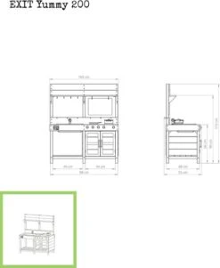 EXIT TOYS EXIT Yummy 200 Houten Speelkeuken Buiten -Buiten En Tuinen Winkel 51.10.20.00 3
