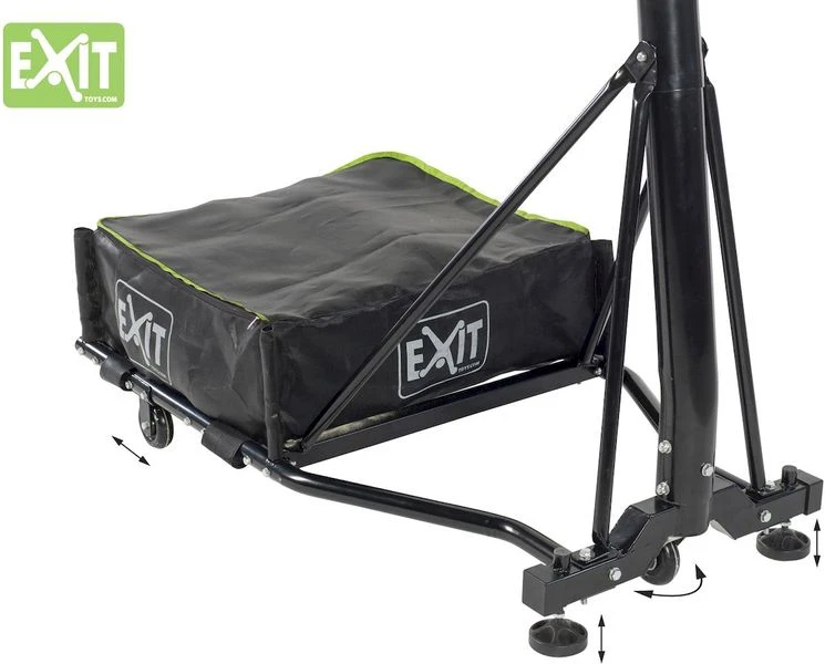 EXIT TOYS EXIT Galaxy Verplaatsbaar Basketbalpaal Met Dunkring 7 EXIT TOYS EXIT Galaxy Verplaatsbaar Basketbalpaal Met Dunkring - Afbeelding 7