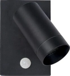 Lucide Taylor GU10 Sensor Wandspot - 1 Spot - Zwart -Buiten En Tuinen Winkel 900 601 09831 01 30 off
