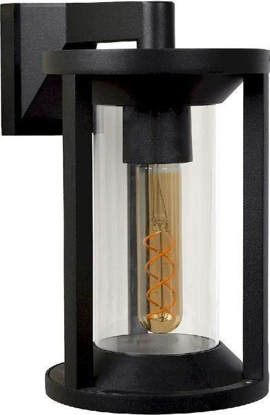 Lucide Cadix E27 Wandlamp - Zwart 3 Lucide Cadix E27 Wandlamp - Zwart - Afbeelding 3