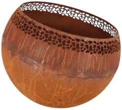 Esschert Design Vuurkorf Stippen - Roest