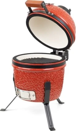 Kamado Barbecue 13 Inch - Rood -Buiten En Tuinen Winkel af5a7522