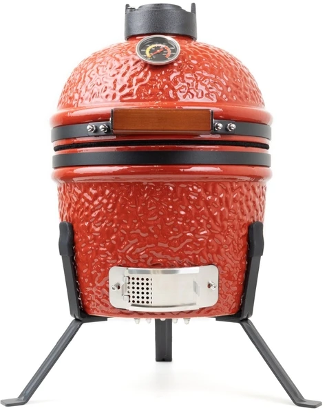 Kamado Barbecue 13 Inch - Rood