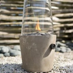 Cosi Cosiscoop Cement Gaslantaarn - Rond -Buiten En Tuinen Winkel cosi cosiscoop cement gaslantaarn rond1