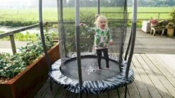 EXIT TOYS Exit Tiggy Junior 140 Cm Trampoline Met Net - Zwart/grijs -Buiten En Tuinen Winkel exit 10 00 70 00 int 9 resultaat