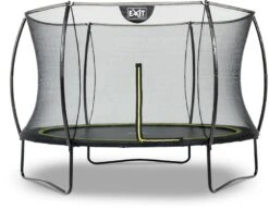 EXIT TOYS Exit Silhouette Trampoline Met Net - Ø 305 Cm- Zwart