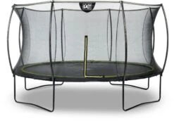EXIT TOYS Exit Silhouette Trampoline Met Net - Ø 366 Cm - Zwart