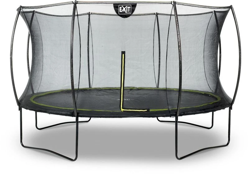EXIT TOYS Exit Silhouette Trampoline Met Net - Ø 366 Cm - Zwart 1 EXIT TOYS Exit Silhouette Trampoline Met Net - Ø 366 Cm - Zwart