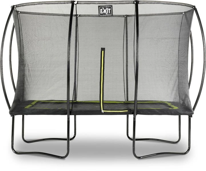 EXIT TOYS Exit Silhouette Trampoline Met Net - 305 X 214 Cm - Zwart 1 EXIT TOYS Exit Silhouette Trampoline Met Net - 305 X 214 Cm - Zwart