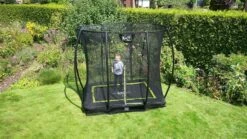 EXIT TOYS Exit Silhouette InGround Trampoline Met Net - 214 X 153 Cm - Zwart -Buiten En Tuinen Winkel exit 12 95 57 00 int 11 resultaat