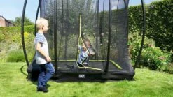 EXIT TOYS Exit Silhouette InGround Trampoline Met Net - 214 X 153 Cm - Zwart -Buiten En Tuinen Winkel exit 12 95 57 00 int 13 resultaat