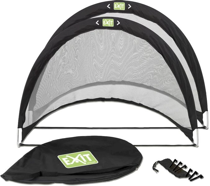 EXIT TOYS EXIT Flexx Pop-up Voetbaldoelen Set - 120 X 80 Cm 2 EXIT TOYS EXIT Flexx Pop-up Voetbaldoelen Set - 120 X 80 Cm - Afbeelding 2
