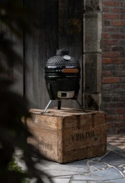 Kamado Barbecue 13 Inch - Zwart -Buiten En Tuinen Winkel laj06828