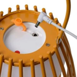 Lucide Fjara Led Tafellamp - Bruin -Buiten En Tuinen Winkel lucide fjara led tafellamp bruin 1