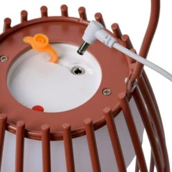 Lucide Fjara Led Tafellamp - Roestbruin -Buiten En Tuinen Winkel lucide fjara led tafellamp roestbruin 1