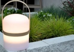 Lucide Joe Led Tafellamp - Wit -Buiten En Tuinen Winkel lucide joe led tafellamp wit 1