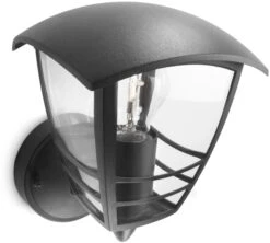 Philips MyGarden Creek Up E27 Wandlamp - Zwart
