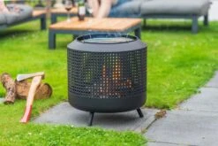 RedFire Midland Vuurkorf Met BBQ Grill -Buiten En Tuinen Winkel redfire midland vuurkorf met bbq grill 6