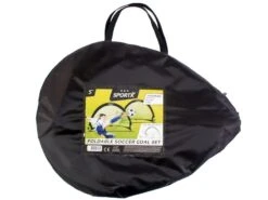 SportX Voetbaldoel - Set 2 Goals - Zwart/Groen -Buiten En Tuinen Winkel sportx voetbaldoel set 2 goals zwart groen