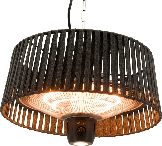 Sunred Heater Artix Hanging 1500 Terrasverwarmer - Grijs 1 Sunred Heater Artix Hanging 1500 Terrasverwarmer - Grijs